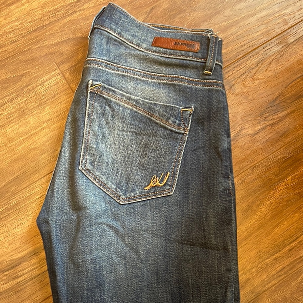 Express jeans, legging, mid-rise